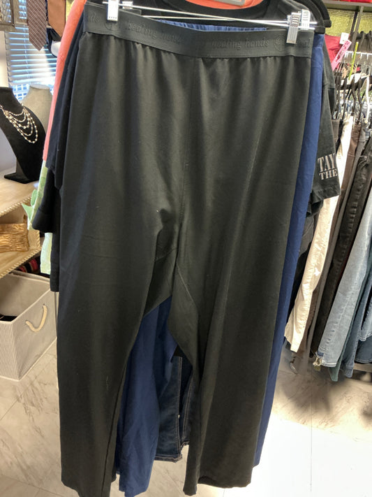 Healing Hands Scrub Pants 4XL Black