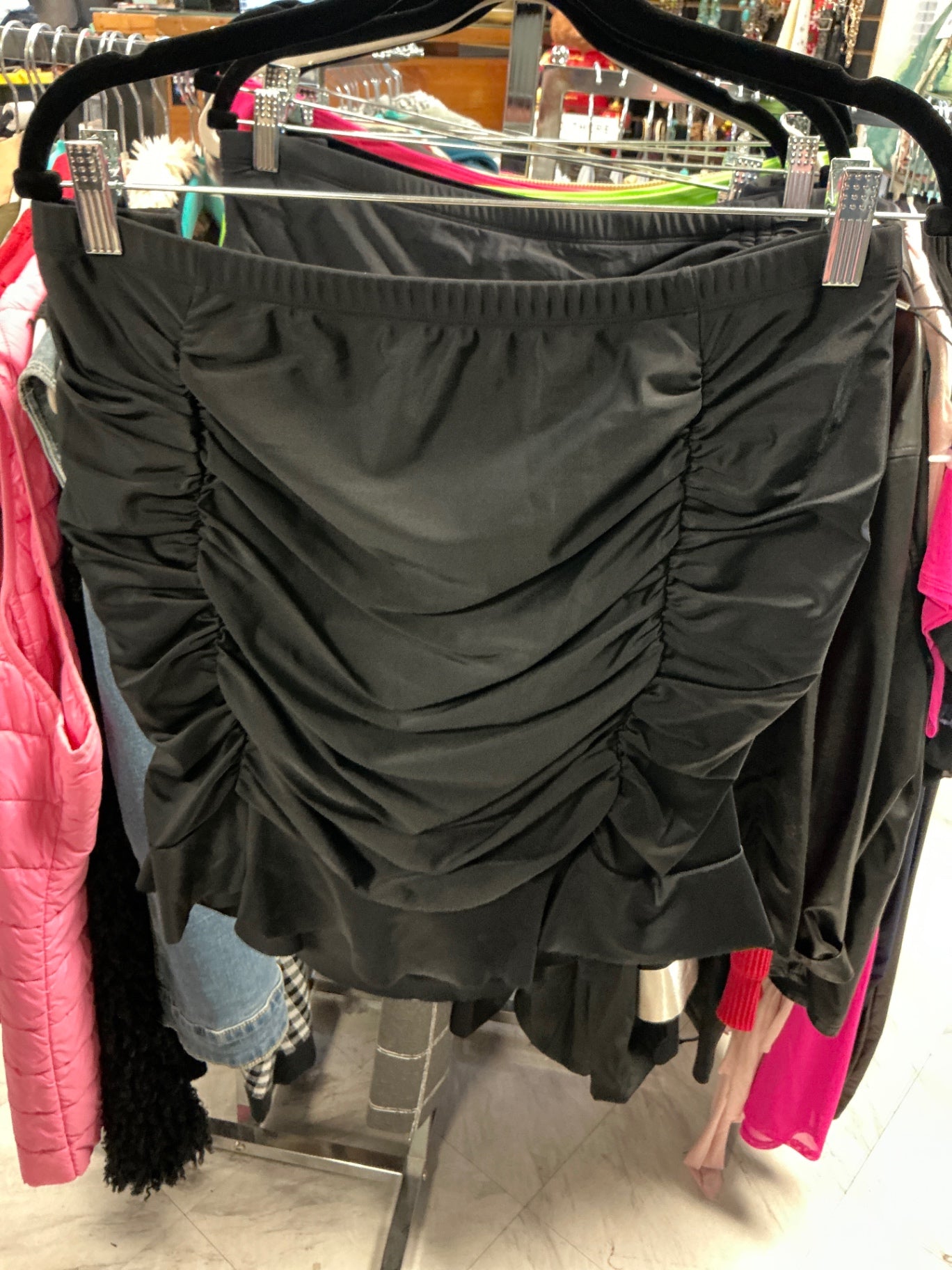 Torrid Swim Skirt 3 Black