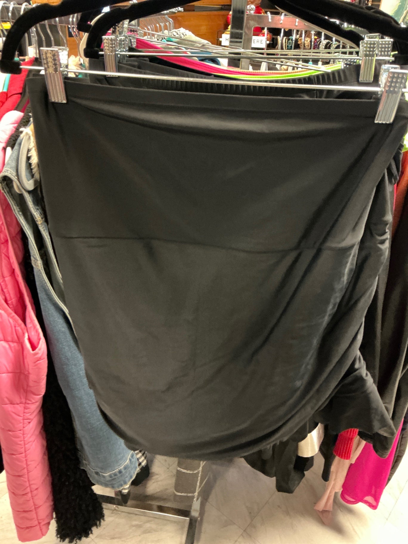Island Escape Swim Skirt 22 Black