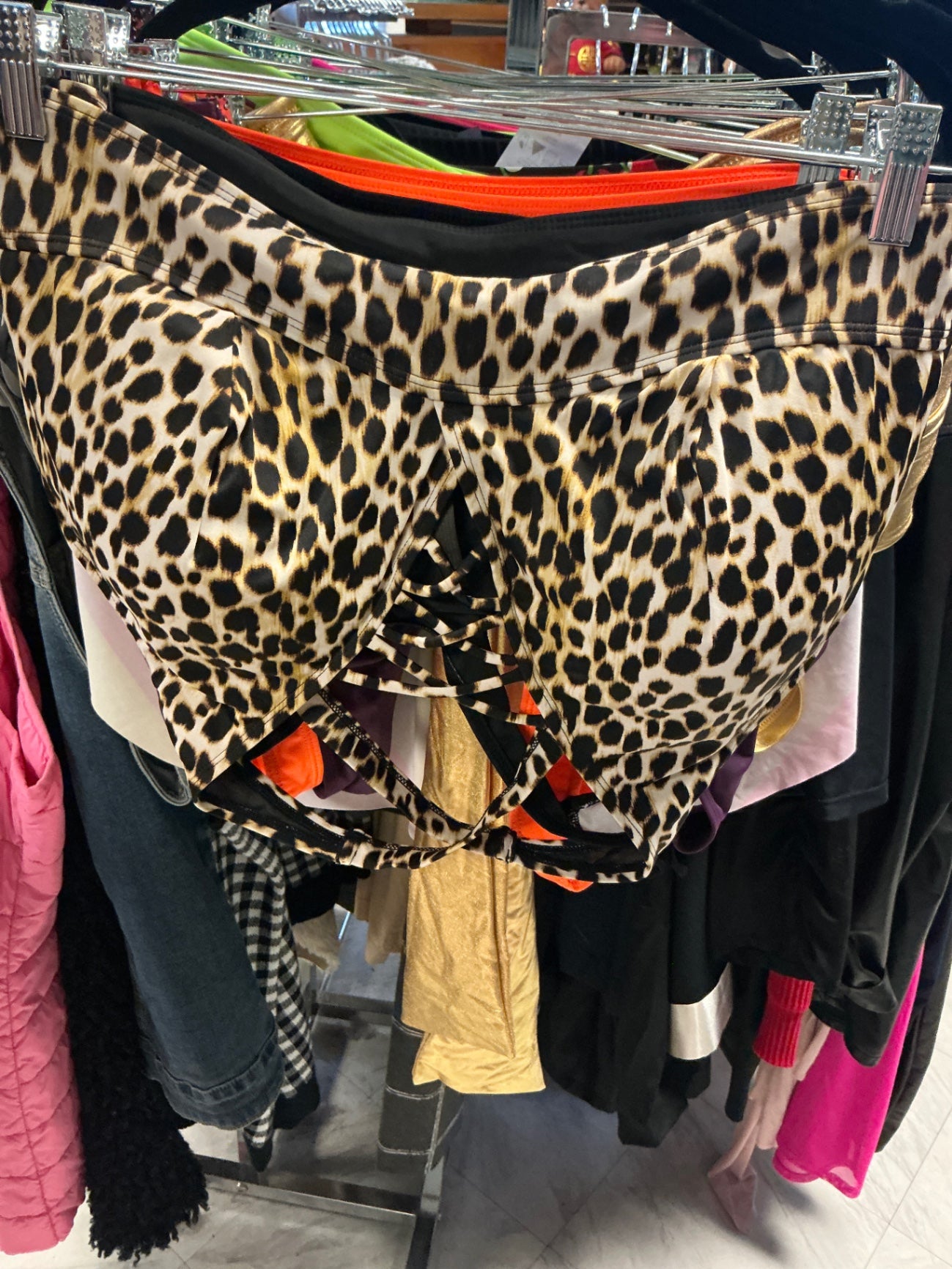 Torrid Bikini Top 4 Animal Print