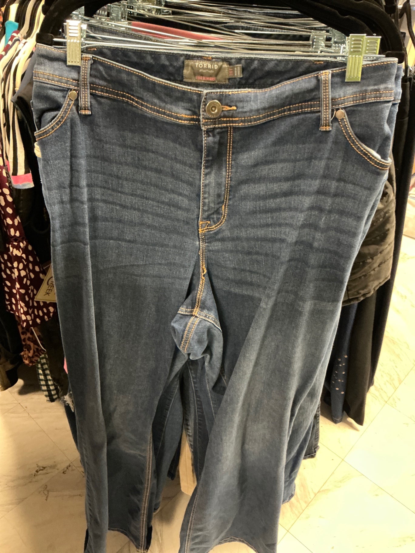 Torrid Jeans 26T Dark Blue