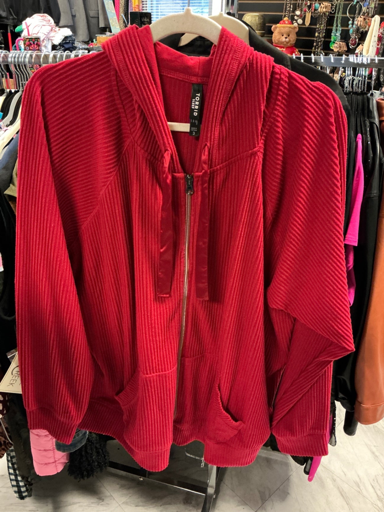 Torrid Hooded Jacket 3 Red