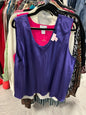 Serenada Tank Top 3X Purple