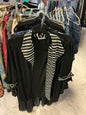 Rebekah Cardigan XL Black and White