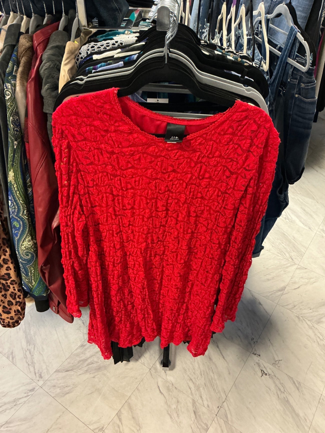 j.t.b woman Sweater 2X Red