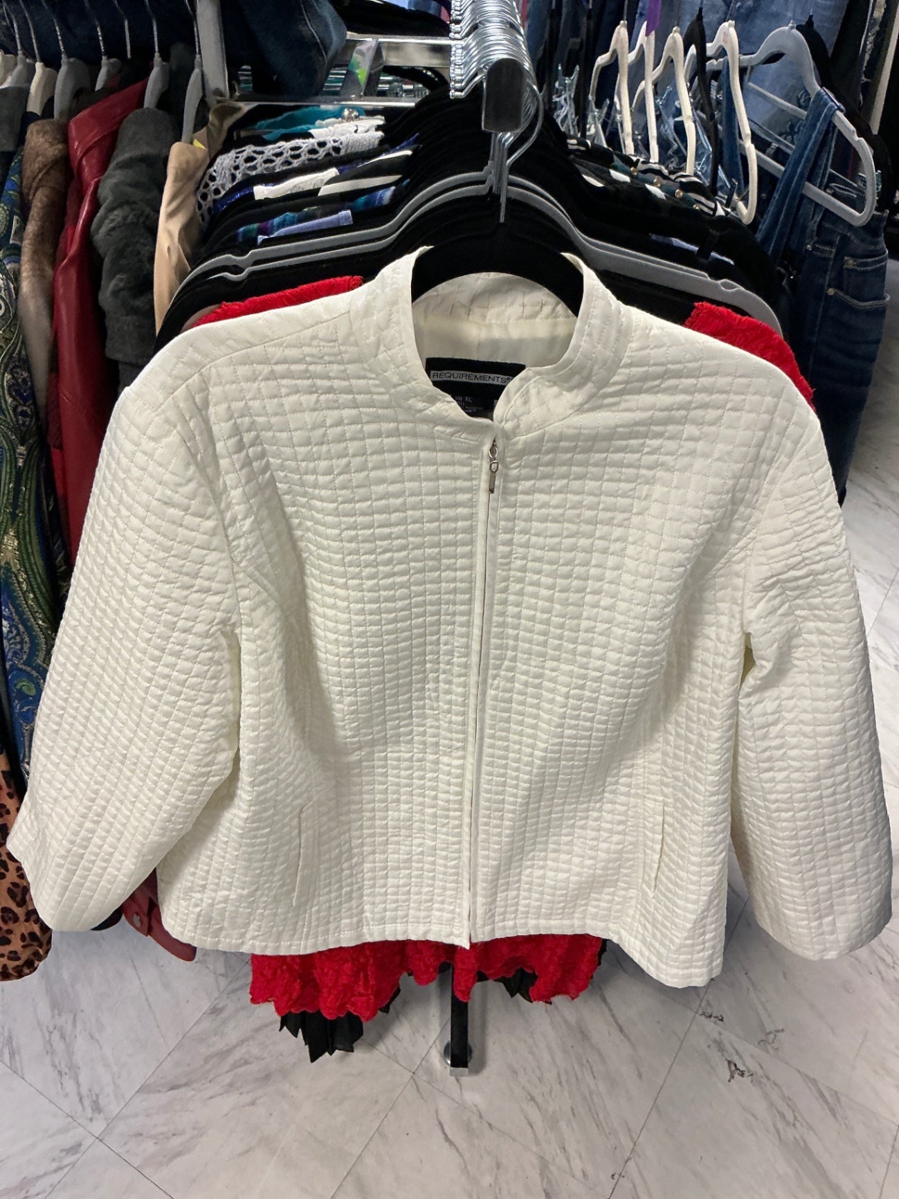 Requirements Jacket XL White
