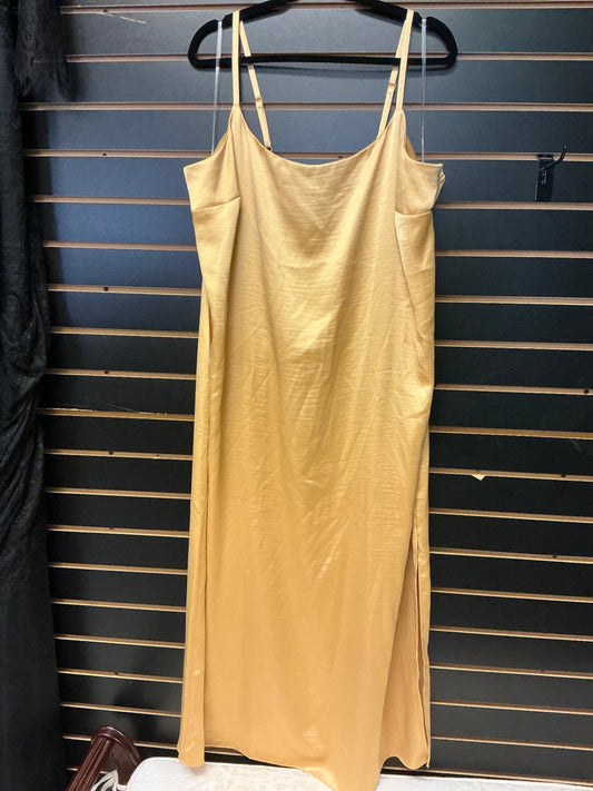 Lane Bryant Dress 20 Gold NWT