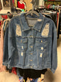 SHEIN Curve Jacket - Blue - 2XL NWOT