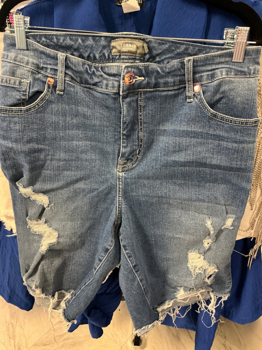 Torrid Shorts - Blue - 22