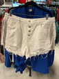 Savanna Jane Shorts - White - 2X