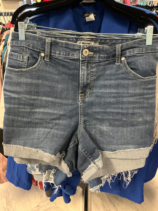 Torrid Denim Shorts - Dark Blue - 22