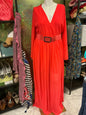 Curvy Sense Dress - Neon Coral - 1X