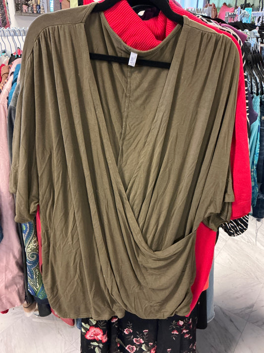 In’Voland Top - Olive Green - 28W