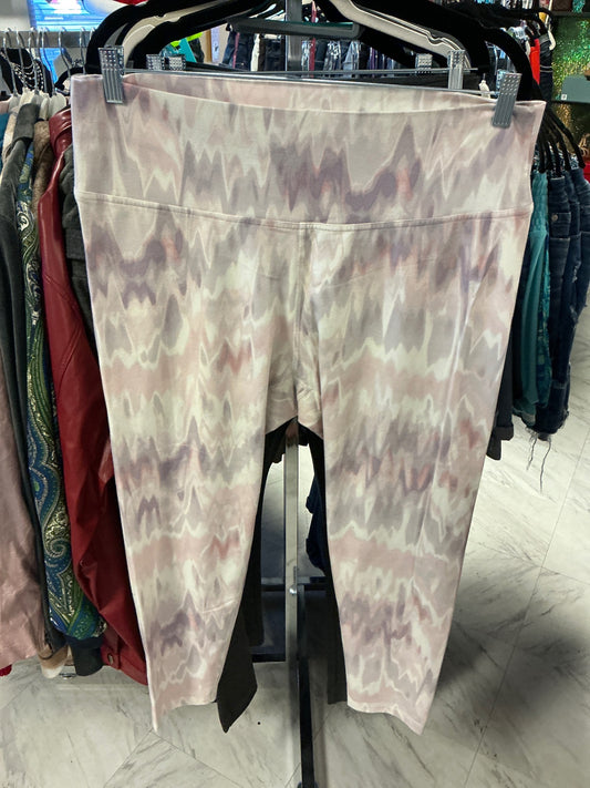 Leggings - Multicolor (Pink and Grey) - XXL