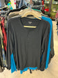 Old Navy Henley Shirt - Dark Gray - XXL