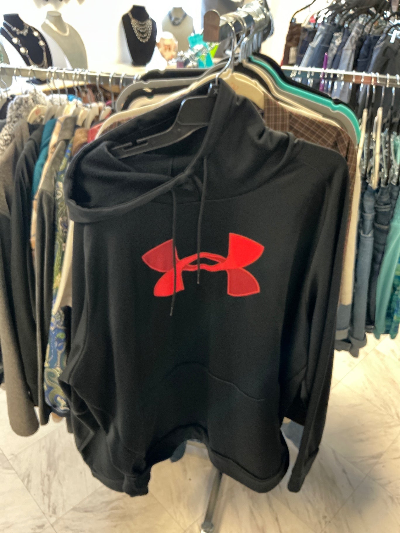 Under Armour Hoodie - Black - 4XL
