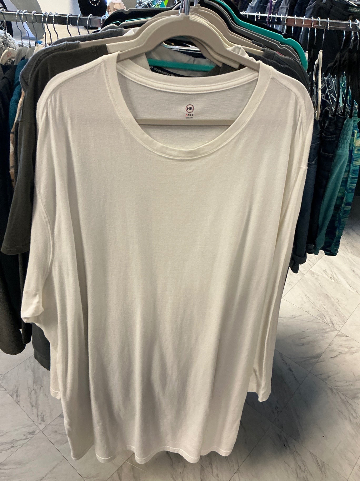 HB T-Shirt - White - 5X