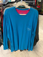 Tommy Bahama Long Sleeve T-Shirt - Blue - XXL