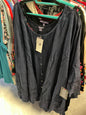 Roaman's Blouse - Navy Blue - 44W NWT