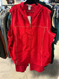 Liz&Me Sleeveless Hooded Track Suit - Red - 4X NWT