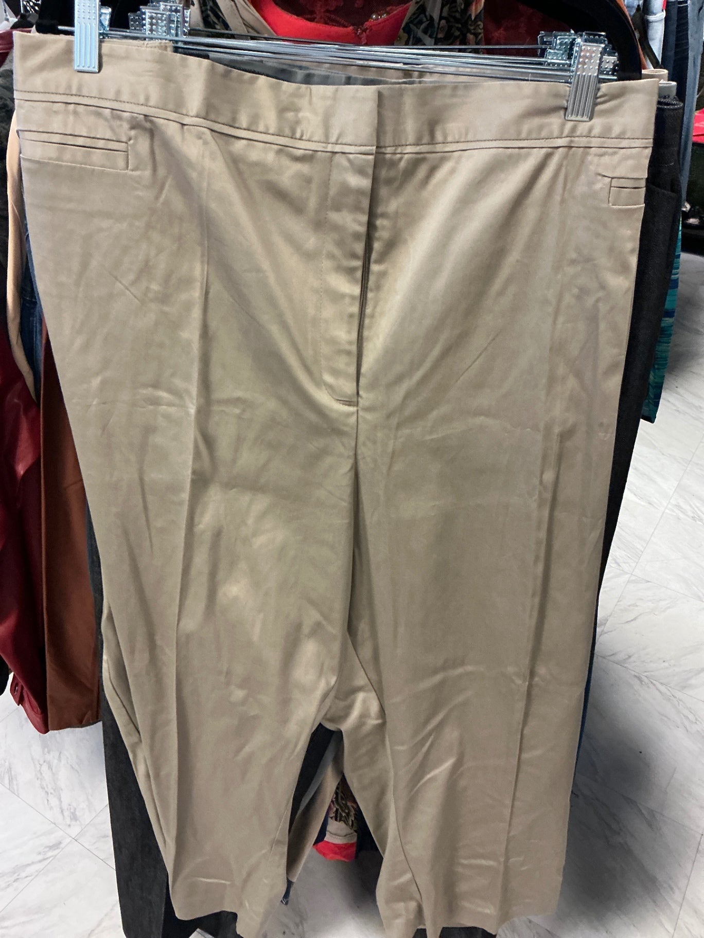 Maggie Barnes Pants - Beige - 34W NWT