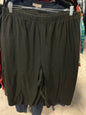 Roaman's Capri Pants - Black - 6X 42/44 NWT