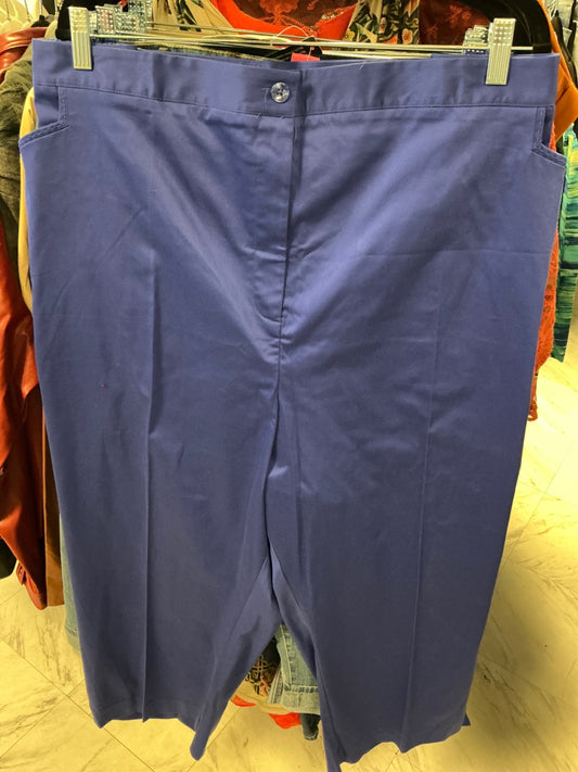 Maggie Barnes Pants - Blue - 32W NWT