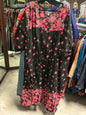 Only Necessities Dress - Black, Pink, and Coral - 6X 42/44 NWOT