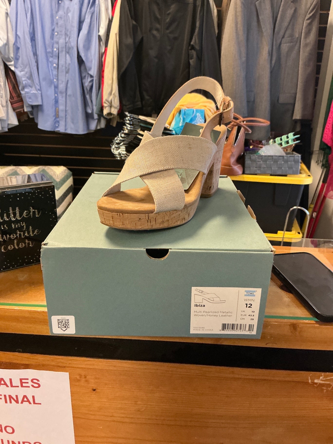 TOMS Sandals - Beige - 12