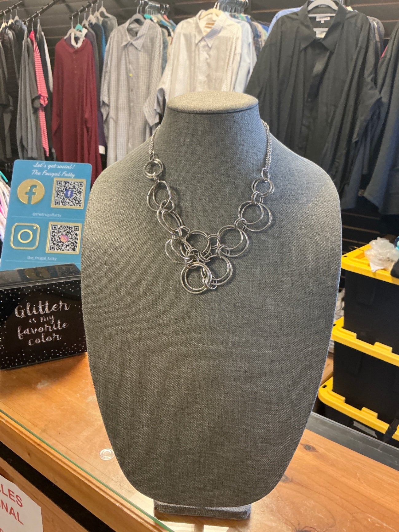 Necklace - Silver -