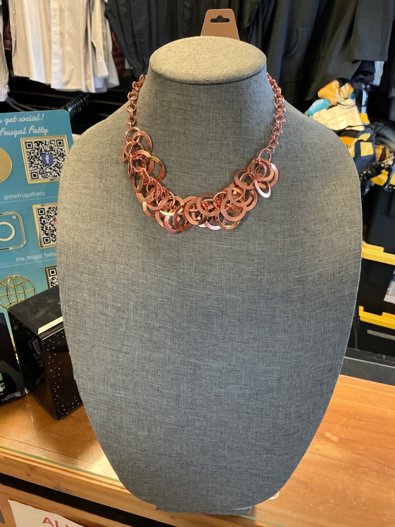 Necklace - Rose gold -