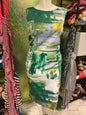 Maya Brooke Sleeveless Dress - Green - 18W