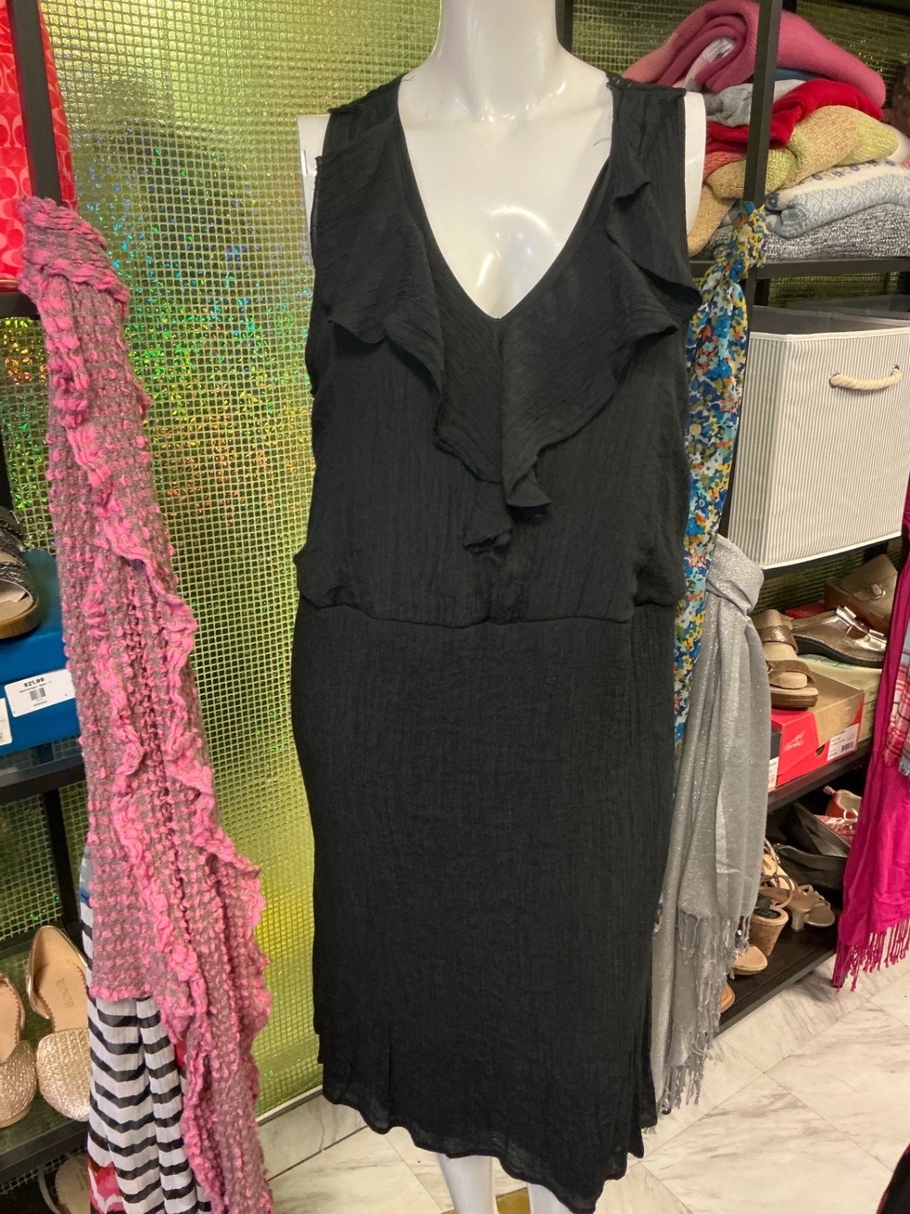 mlle gabrielle Dress - Black - 3X