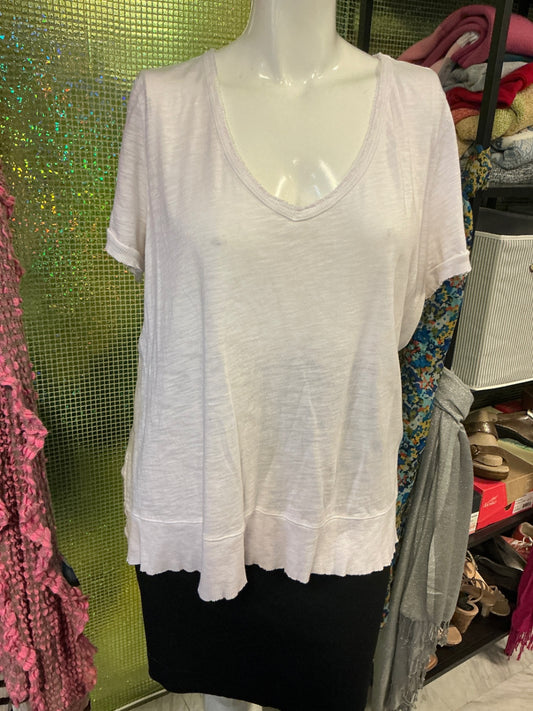Lane Bryant Distressed T-Shirt - Pink - 18/20