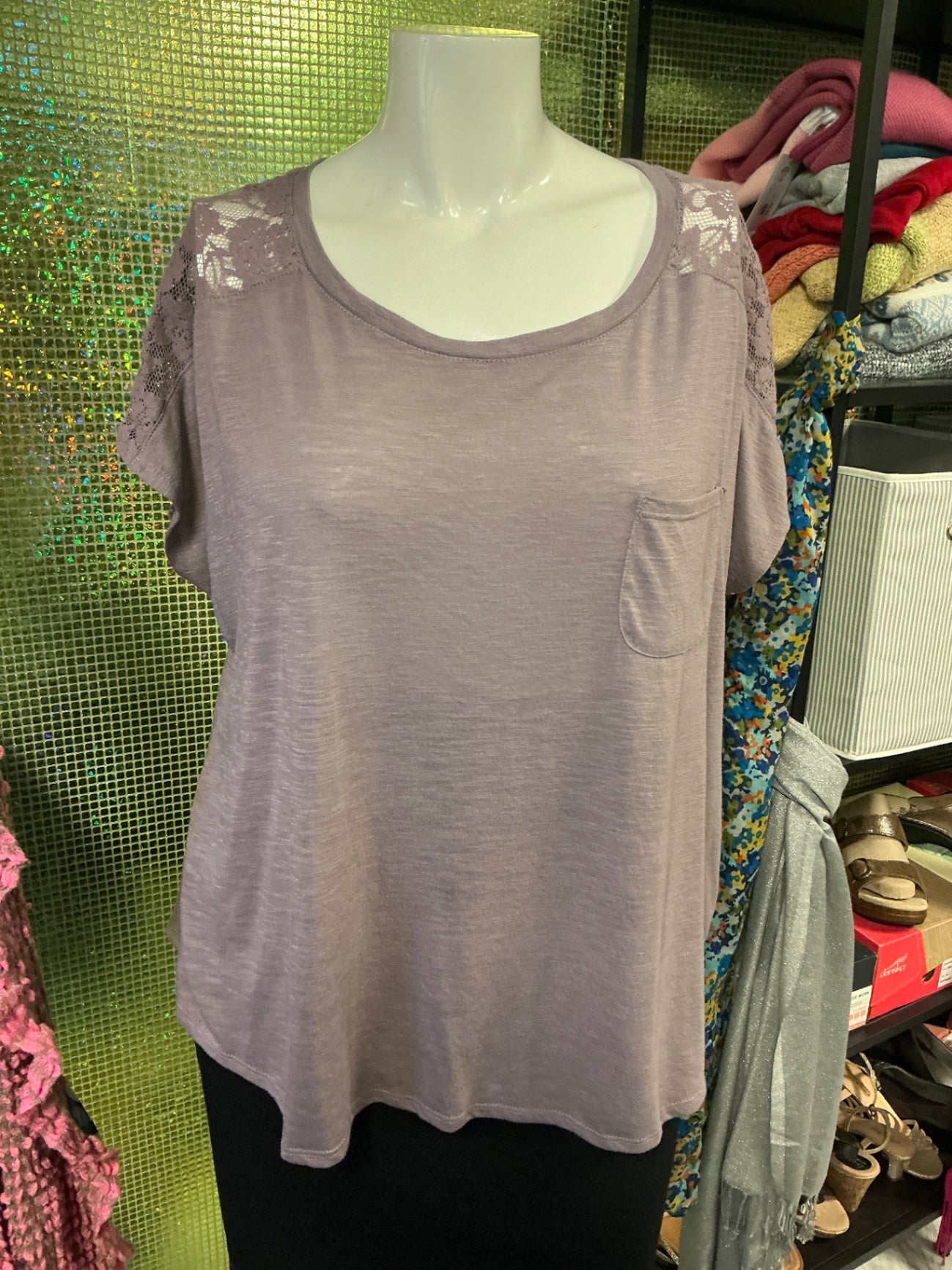 Paper Tee T-Shirt - Light Pink - 3X