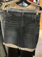Terra & Sky Denim Shorts - Black and Grey - 22