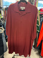 Tri-Mountain Polo Shirt - Maroon - 2XLT