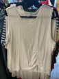 Time and Tru Tank Top - White - XXXL NWOT