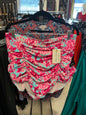 Torrid Swim Bottoms - Pink and turquoise - 6