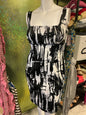 Ronni Nicole Bodycon Dress - Black and White - 14 NWT