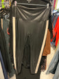Spanx Leggings - Black with beige side stripes - 3X