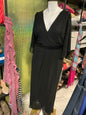City Chic Dress - Black - 22