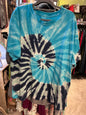 King Size T-Shirt - Blue, Black, White - 2XL