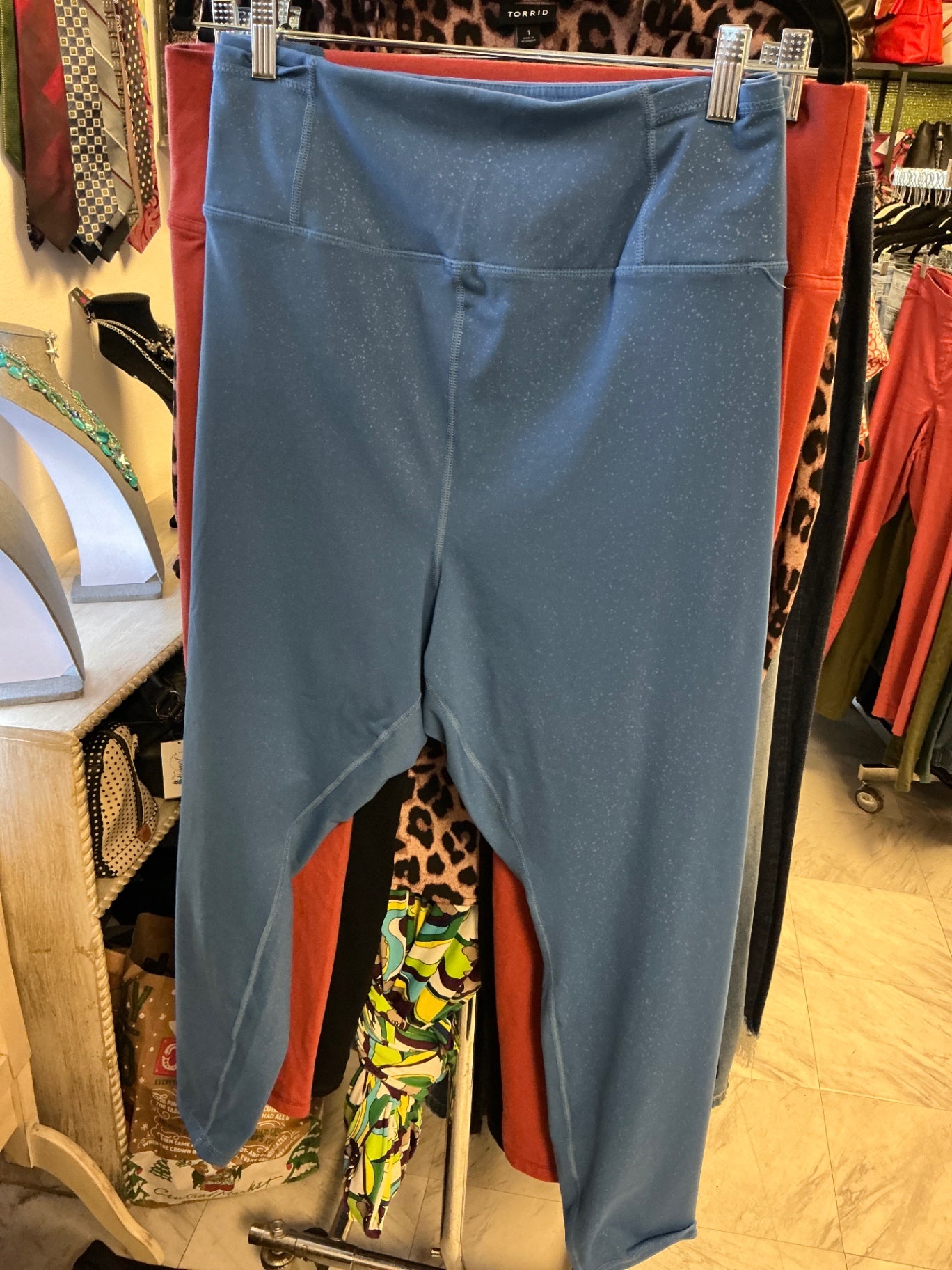 Torrid Athletic Leggings - Blue - 3