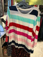 Crown & Ivy Long Sleeve T-Shirt - Multicolor - 3X