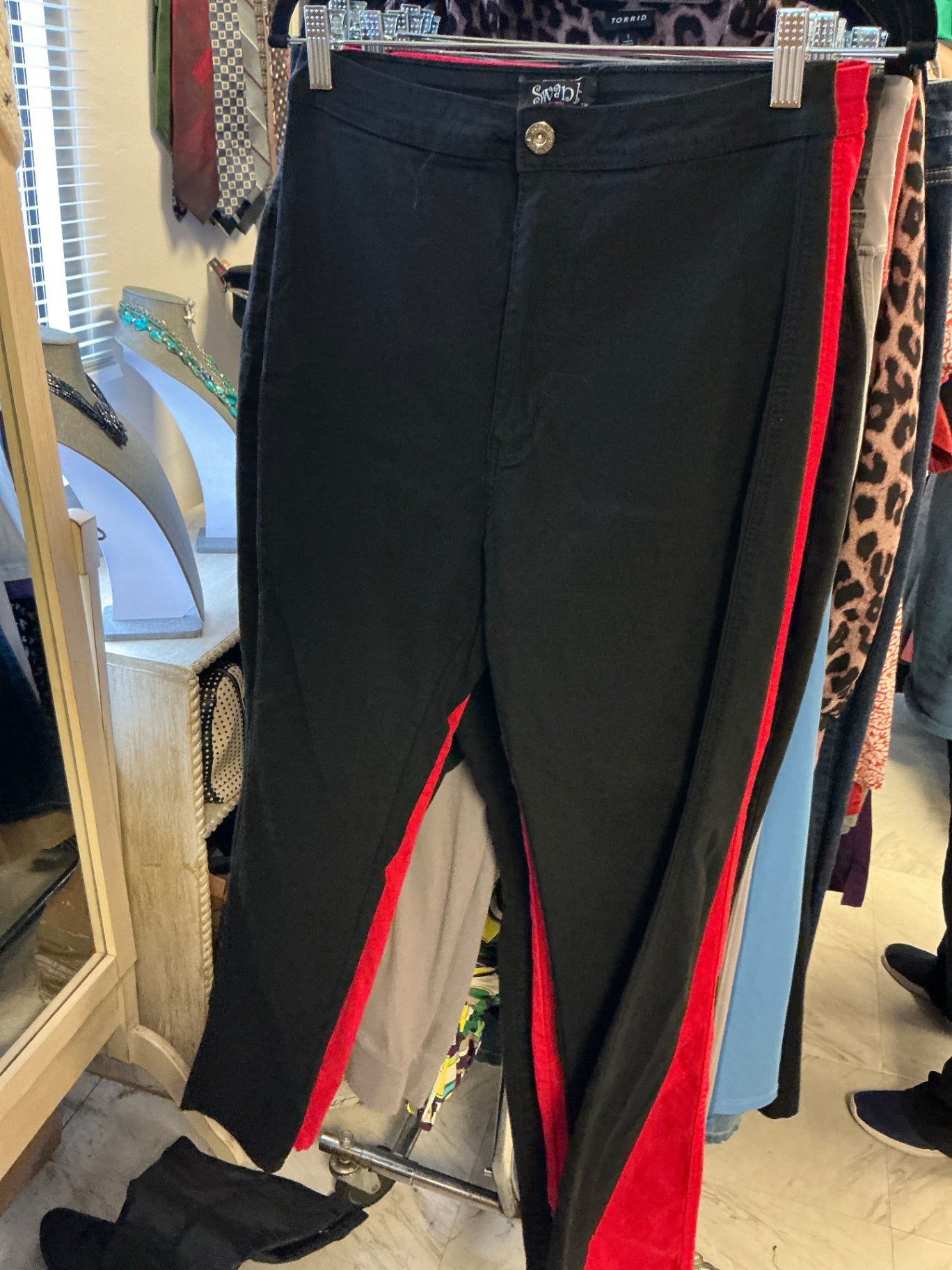 Swank Pants - Black - 1X