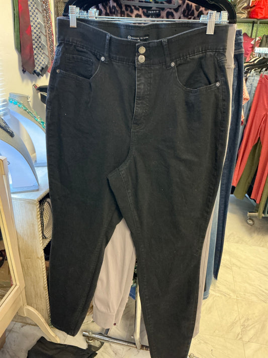 Fashion to Figure Jeans - Black - 18