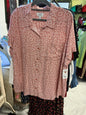 Croft & Barrow Shirt - Orange and White - 3X NWT