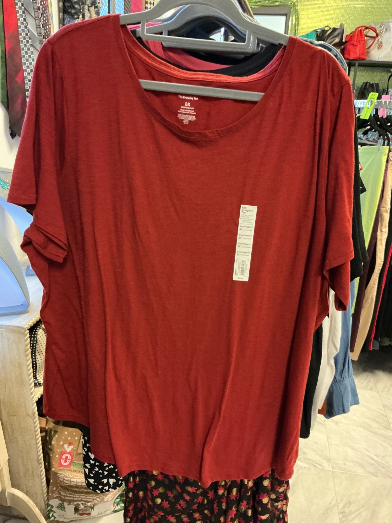 Sonoma T-Shirt - Red - 3X NWT