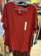 Sonoma T-Shirt - Red - 3X NWT